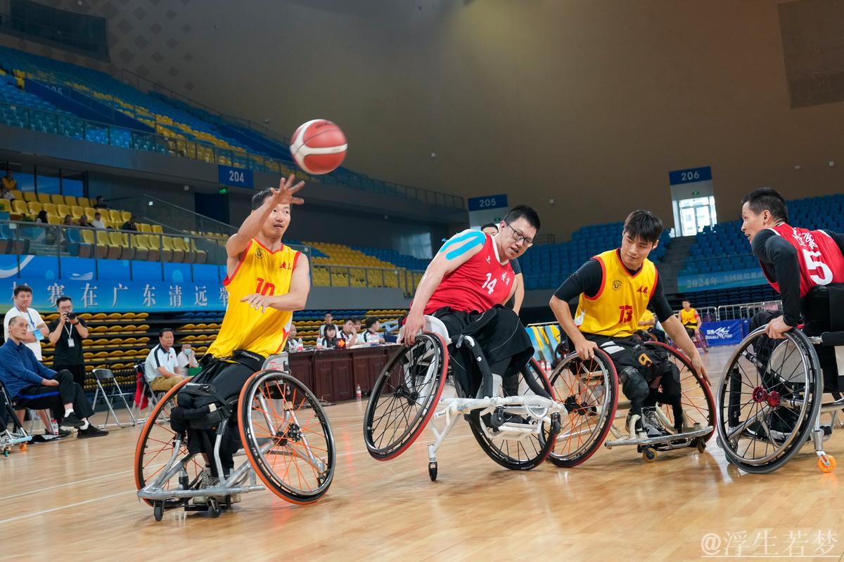 广东轮椅篮球队蓄势待发，力争蝉联冠军